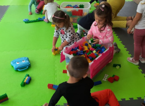 Nasze Słodziaki pierwszego dnia w przedszkolu