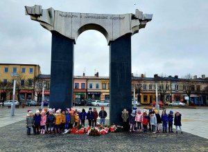 Łask - moje miasto wycieczka na plac 11-listopada gr II i III