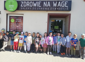 Wycieczka do sklepu "Zdrowie na wagę"