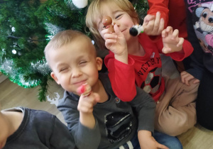 Family finger- świąteczna rodzinka paluszkowa:)