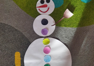 our snowman- nasz bałwanek