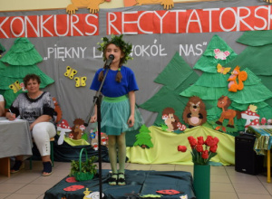 Konkurs recytatorski "Piękny las wokół nas"