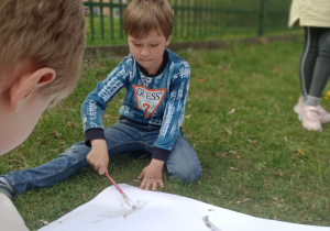 malujemy kolorowa pianą