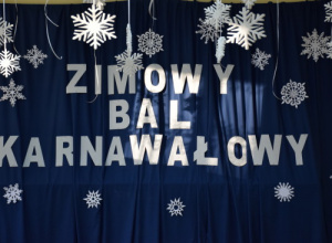 Zimowy bal karnawałowy przedszkolaków