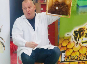 Warsztaty pszczelarskie w SŁONECZKU! (FILM)