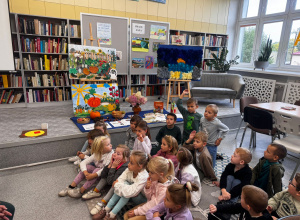 „Matematyka w krainie zabawy”- warsztaty edukacyjne w Bibliotece Pedagogicznej- gr. IV