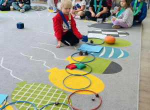 "My się nigdy nie nudzimy! Zawsze świetnie się bawimy!"- grupa V