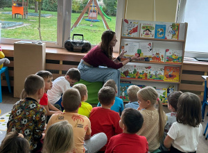 Książkowe piątki w naszym przedszkolu