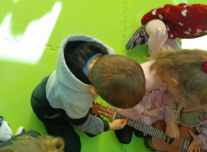 Odwiedziny taty Radzia z grupy VI