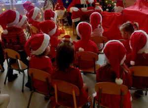 Wizyta Mikołaja w grupie I