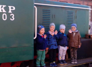 Wycieczka do skansenu lokomotyw w Karsznicach
