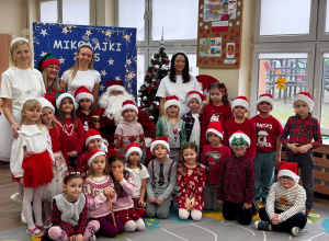 Odwiedziny Mikołaja w grupie IV