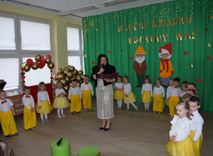 "Babciu, Dziadku, kochamy Was" - uroczystość w grupie I