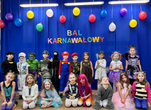 Bal karnawałowy w grupie IV