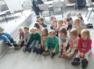 Dzień Dinozaura w Bibliotece Pedagogicznej grupa I