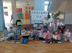 Akcja ,,PRZERWA NA CZYTANIE"- Grupa VI