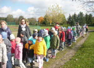 Wycieczka do parku miejskiego - gr. II, V i VI