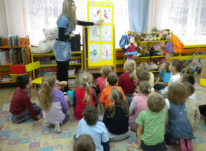 6-latki w Krainie Pastusiów - realizacja Ogólnopolskiego Programu Edukacji Zdrowotnej dla Przedszkolaków "Akademia Aquafresh"